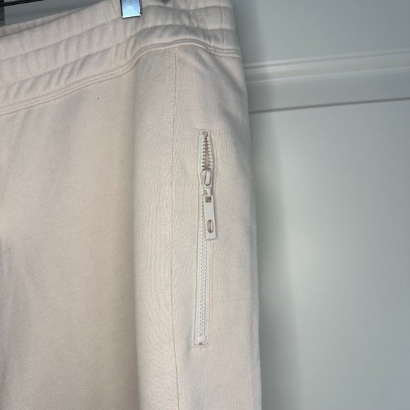 Fabletics Cream Eco-Conscious Slim Sweatpants - NEW - Picture 7 of 13